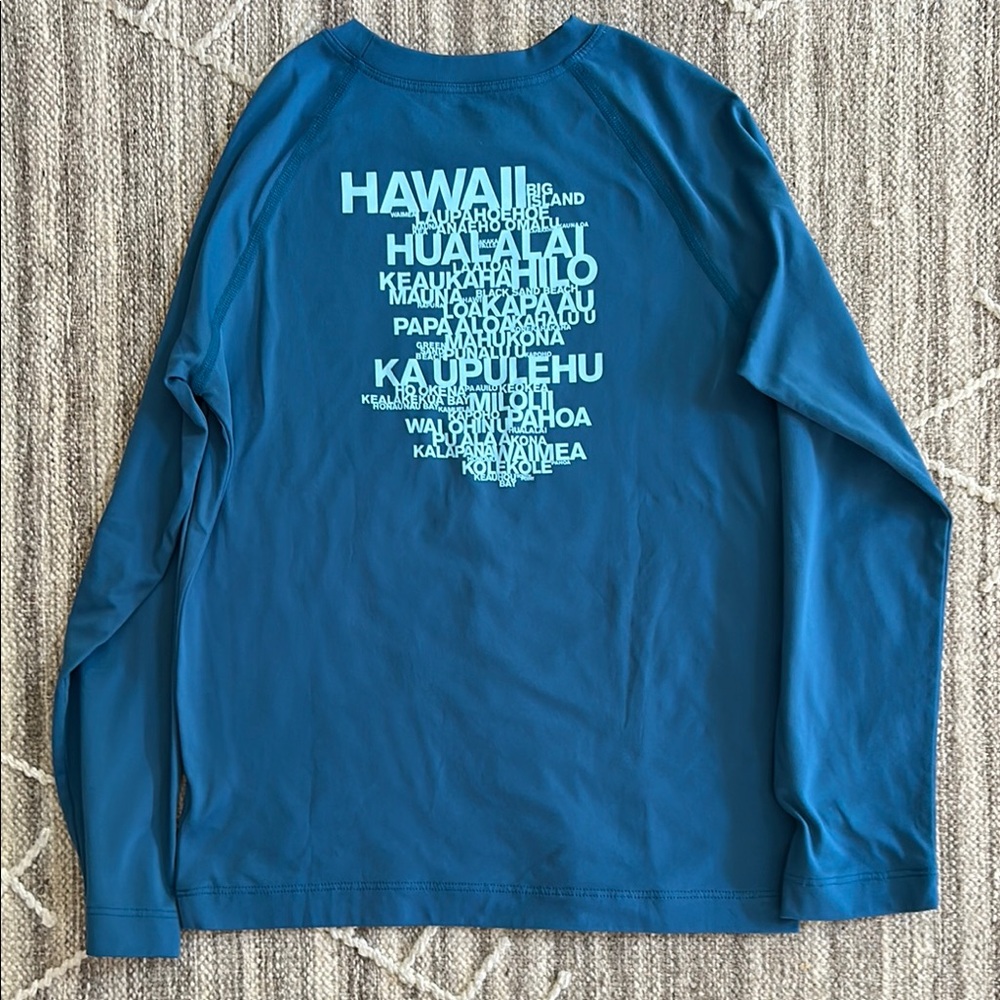 Kids Blue Sun/Swim Shirt